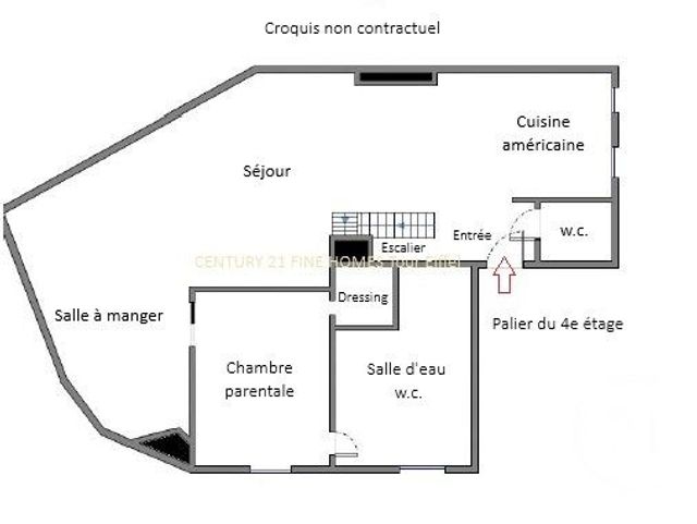 Appartement F6 &agrave; vendre - 6 pi&egrave;ces - 102,19 m2 - Paris - 75016 - ILE-DE-FRANCE