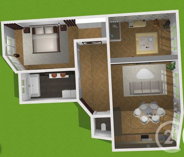 Appartement F3 &agrave; vendre - 3 pi&egrave;ces - 85,04 m2 - Paris - 75016 - ILE-DE-FRANCE