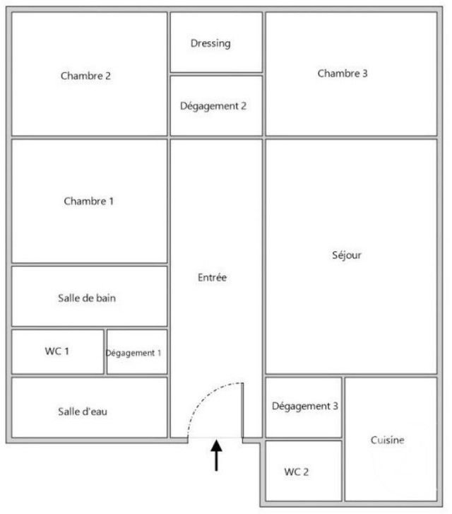 Appartement &agrave; vendre - 5 pi&egrave;ces - 113,69 m2 - Paris - 75016 - ILE-DE-FRANCE