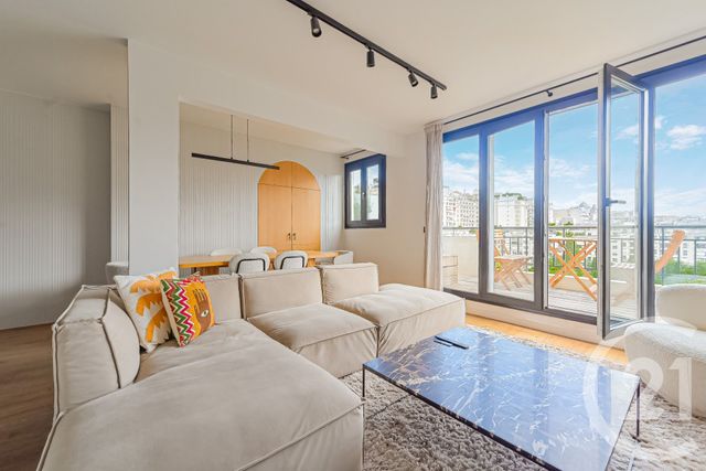 Appartement F3 &agrave; louer - 3 pi&egrave;ces - 77,03 m2 - Paris - 75016 - ILE-DE-FRANCE