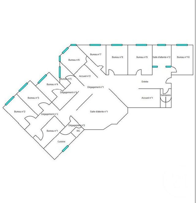 Appartement F10 &agrave; vendre - 12 pi&egrave;ces - 270,55 m2 - Nice - 06 - PROVENCE-ALPES-COTE-D-AZUR
