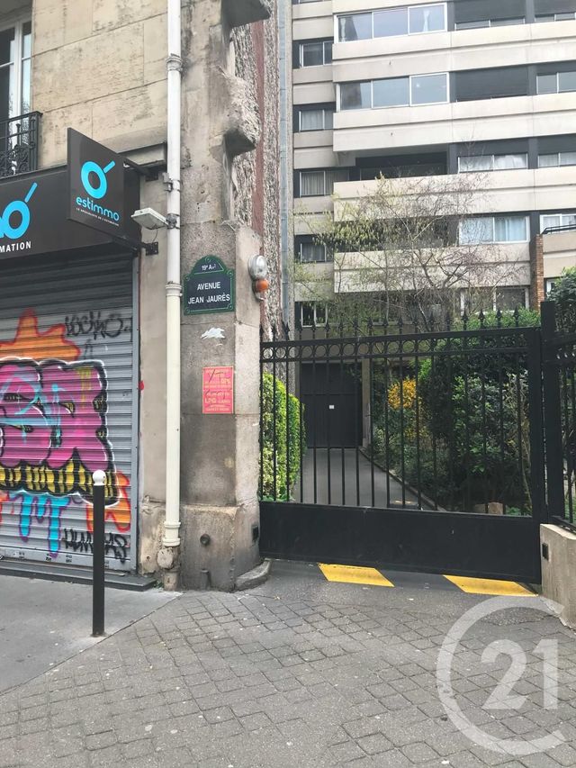 Parking à louer - 13,50 m2 - Paris - 75019 - ILE-DE-FRANCE