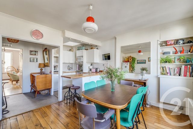 Appartement F4 &agrave; vendre - 4 pi&egrave;ces - 72,77 m2 - Paris - 75018 - ILE-DE-FRANCE