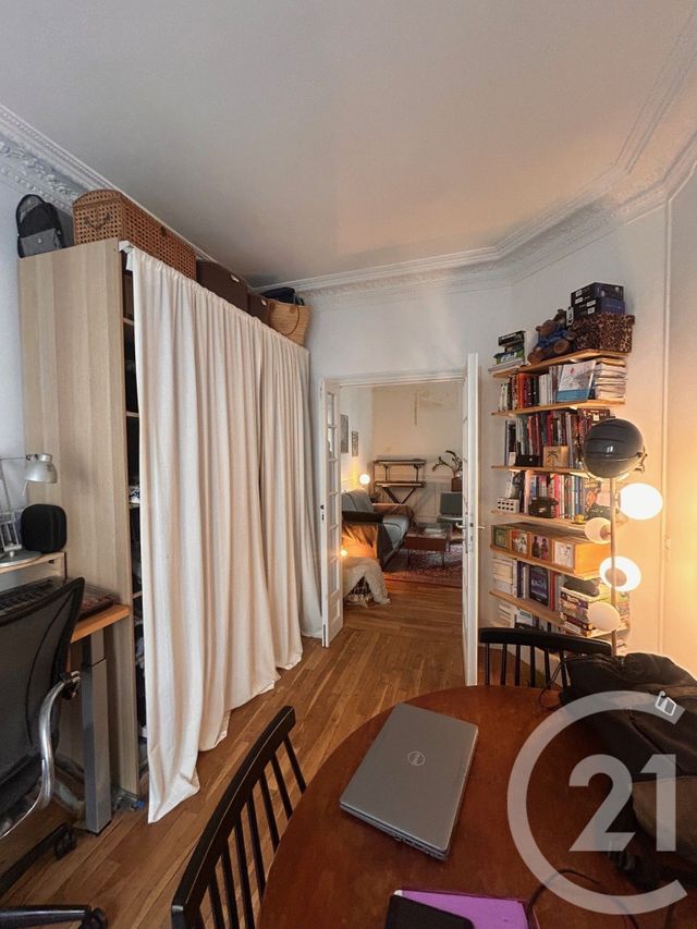 Appartement F3 &agrave; louer - 3 pi&egrave;ces - 43,72 m2 - Paris - 75019 - ILE-DE-FRANCE