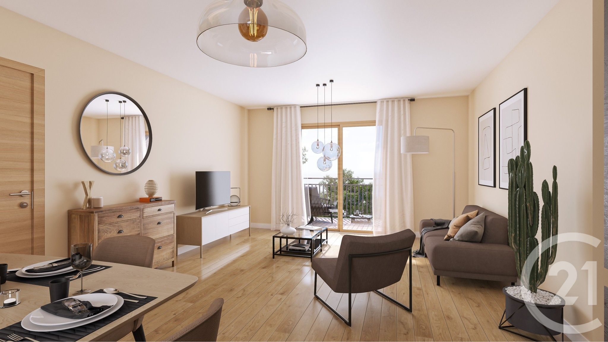Appartement T2 à vendre - 2 pièces - 38,46 m2 - Oletta - 202 - CORSE — 3
