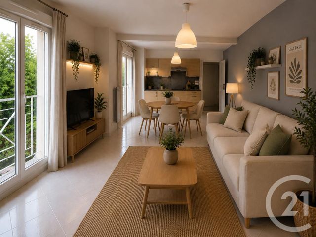 Appartement F2 &agrave; louer - 2 pi&egrave;ces - 44,90 m2 - Avon - 77 - ILE-DE-FRANCE