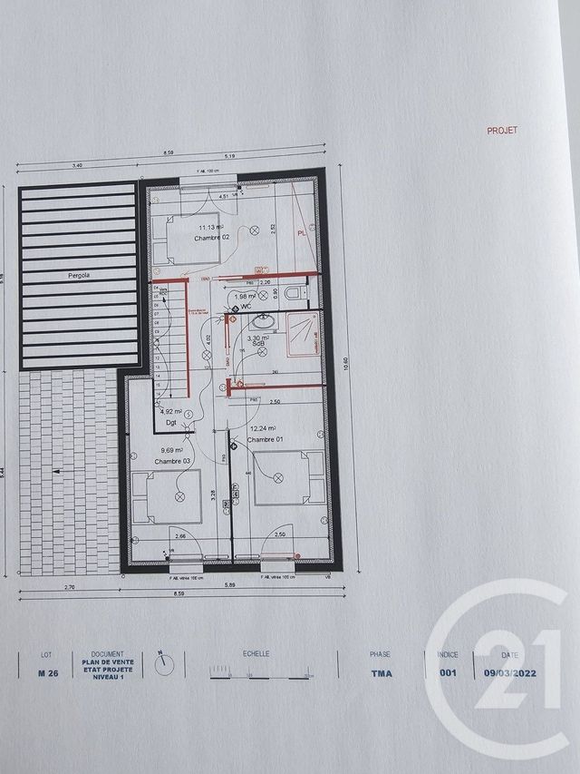 Maison &agrave; vendre - 4 pi&egrave;ces - 83 m2 - Saulx Les Chartreux - 91 - ILE-DE-FRANCE