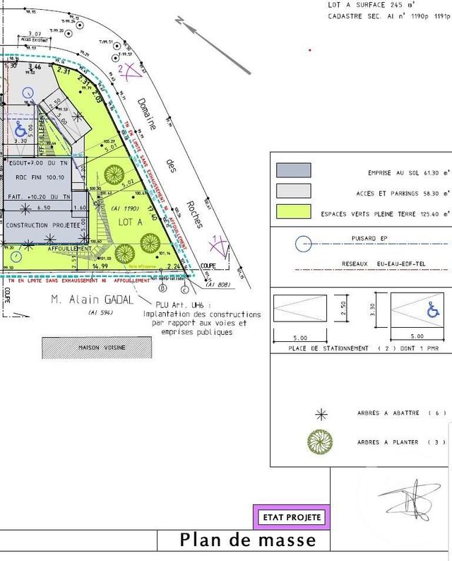 Terrain à vendre - 245 m2 - Villebon Sur Yvette - 91 - ILE-DE-FRANCE
