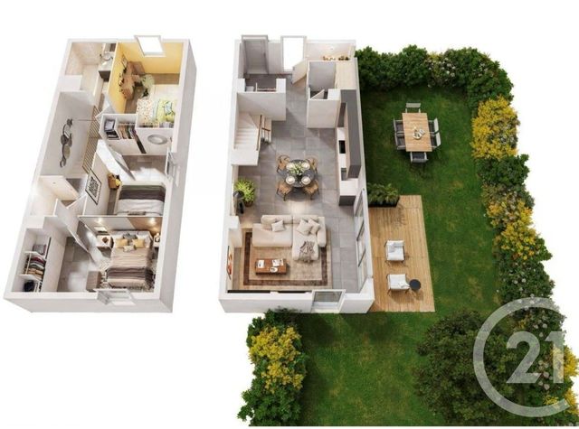 Maison &agrave; vendre - 4 pi&egrave;ces - 87,23 m2 - Toulouse - 31 - MIDI-PYRENEES