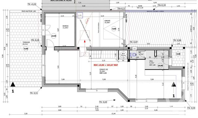 Terrain &agrave; vendre - 433 m2 - Tournefeuille - 31 - MIDI-PYRENEES