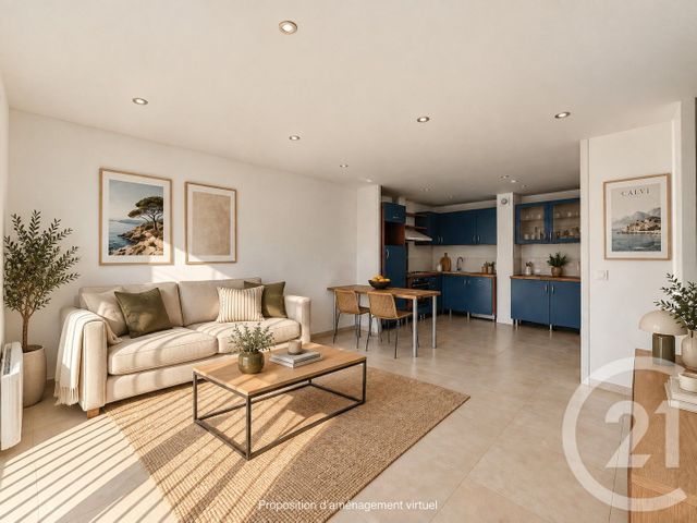 Appartement T2 &agrave; vendre - 2 pi&egrave;ces - 43,88 m2 - Calvi - 202 - CORSE
