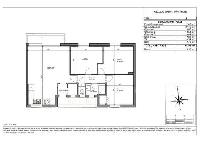 Appartement Chambre à louer - 1 pièce - 11 m2 - Pessac - 33 - AQUITAINE