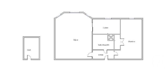 Appartement F2 &agrave; vendre - 2 pi&egrave;ces - 39,93 m2 - Lyon - 69006 - RHONE-ALPES