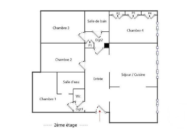 Appartement F5 &agrave; vendre - 5 pi&egrave;ces - 115 m2 - Lyon - 69006 - RHONE-ALPES