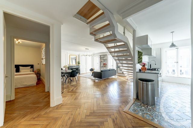 Appartement Duplex &agrave; vendre - 4 pi&egrave;ces - 90,92 m2 - Lyon - 69006 - RHONE-ALPES