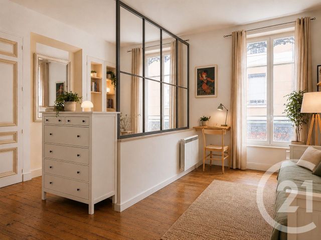 Appartement F1 &agrave; vendre - 1 pi&egrave;ce - 38,35 m2 - Lyon - 69006 - RHONE-ALPES