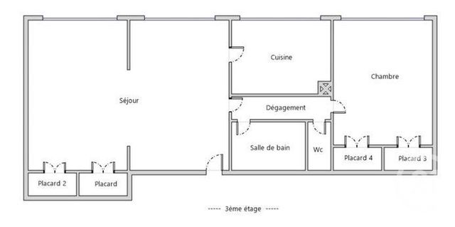 Appartement T2 &agrave; vendre - 2 pi&egrave;ces - 53,02 m2 - Lyon - 69006 - RHONE-ALPES