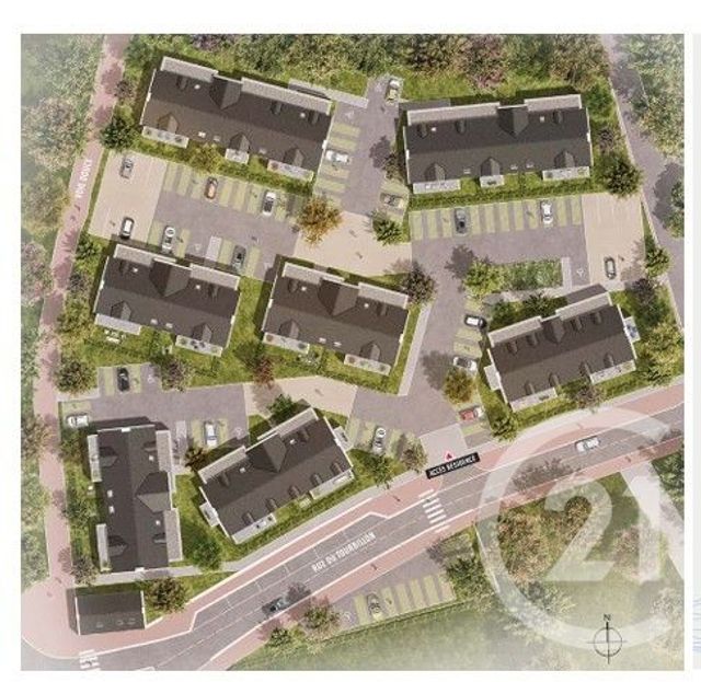 Appartement T3 &agrave; vendre - 3 pi&egrave;ces - 67,49 m2 - Crach - 56 - BRETAGNE