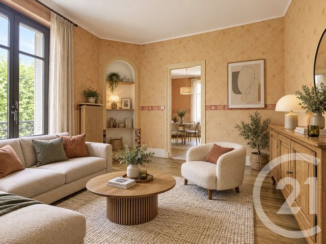 Appartement F3 &agrave; vendre - 3 pi&egrave;ces - 56,72 m2 - Nancy - 54 - LORRAINE