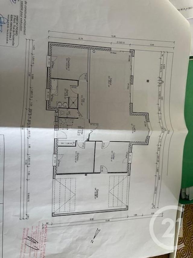 Maison &agrave; vendre - 8 pi&egrave;ces - 202,41 m2 - Fescamps - 80 - PICARDIE