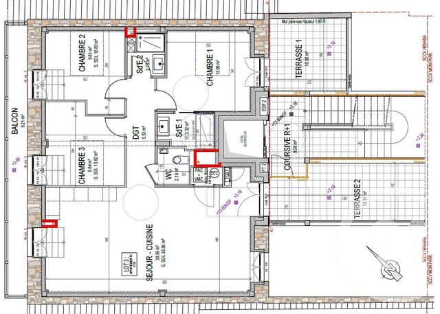 Appartement à vendre - 4 pièces - 85,10 m2 - Pleneuf Val Andre - 22 - BRETAGNE