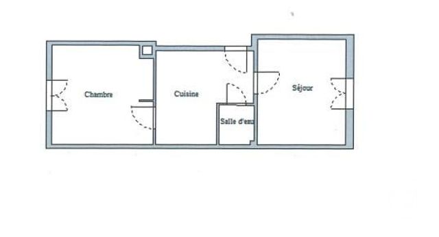 Appartement F2 à vendre - 2 pièces - 37,42 m2 - Montpellier - 34 - LANGUEDOC-ROUSSILLON