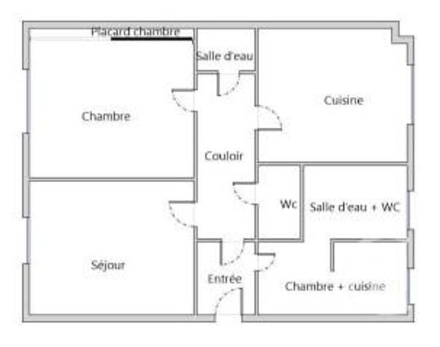 Appartement F3 &agrave; vendre - 3 pi&egrave;ces - 51,09 m2 - Montpellier - 34 - LANGUEDOC-ROUSSILLON