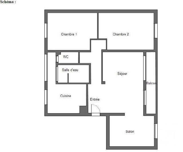 Appartement &agrave; vendre - 4 pi&egrave;ces - 70,04 m2 - Montpellier - 34 - LANGUEDOC-ROUSSILLON