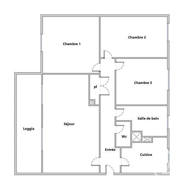Appartement F4 &agrave; vendre - 4 pi&egrave;ces - 77,50 m2 - Montpellier - 34 - LANGUEDOC-ROUSSILLON