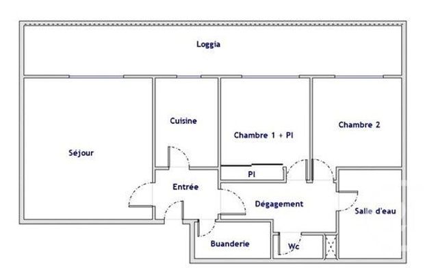 Appartement F3 &agrave; vendre - 3 pi&egrave;ces - 68,89 m2 - Montpellier - 34 - LANGUEDOC-ROUSSILLON