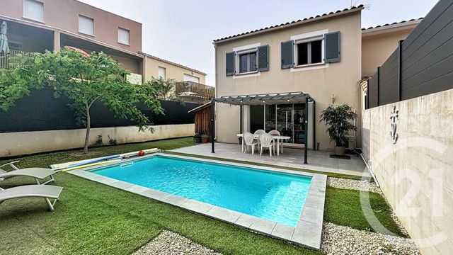 Maison &agrave; vendre - 4 pi&egrave;ces - 81,18 m2 - St Drezery - 34 - LANGUEDOC-ROUSSILLON