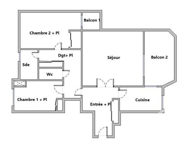Appartement F3 &agrave; vendre - 3 pi&egrave;ces - 69,71 m2 - Montpellier - 34 - LANGUEDOC-ROUSSILLON