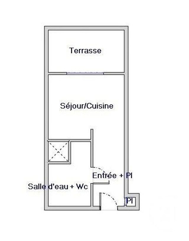 Appartement Studio &agrave; vendre - 1 pi&egrave;ce - 23 m2 - Montpellier - 34 - LANGUEDOC-ROUSSILLON