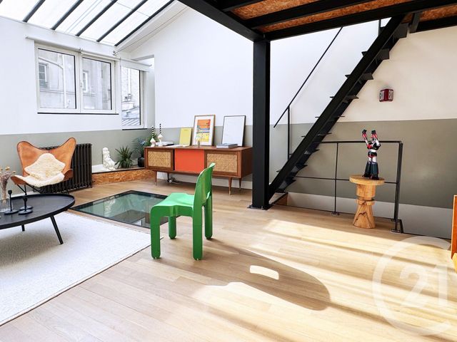 Maison &agrave; louer - 2 pi&egrave;ces - 55,05 m2 - Paris - 75018 - ILE-DE-FRANCE