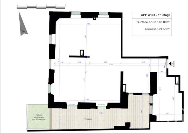 Appartement F4 à vendre - 4 pièces - 90,88 m2 - Chamonix Mont Blanc - 74 - RHONE-ALPES