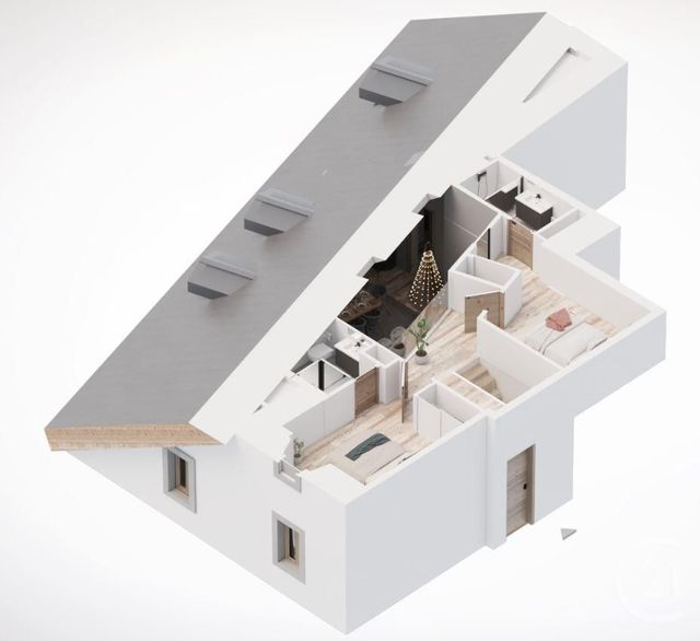 Appartement F5 à vendre - 5 pièces - 140,29 m2 - Chamonix Mont Blanc - 74 - RHONE-ALPES