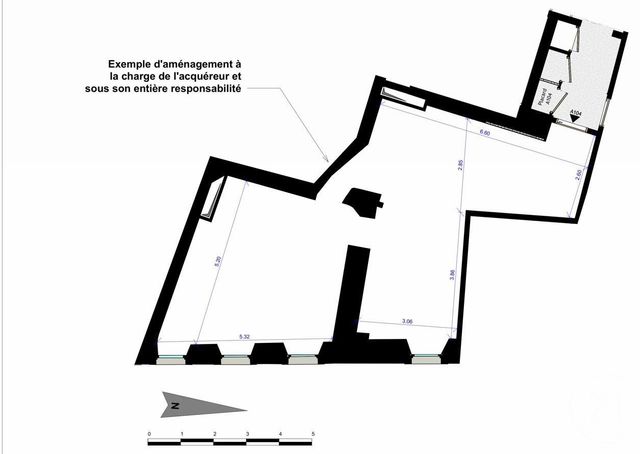 Appartement T3 à vendre - 3 pièces - 58 m2 - Chamonix Mont Blanc - 74 - RHONE-ALPES