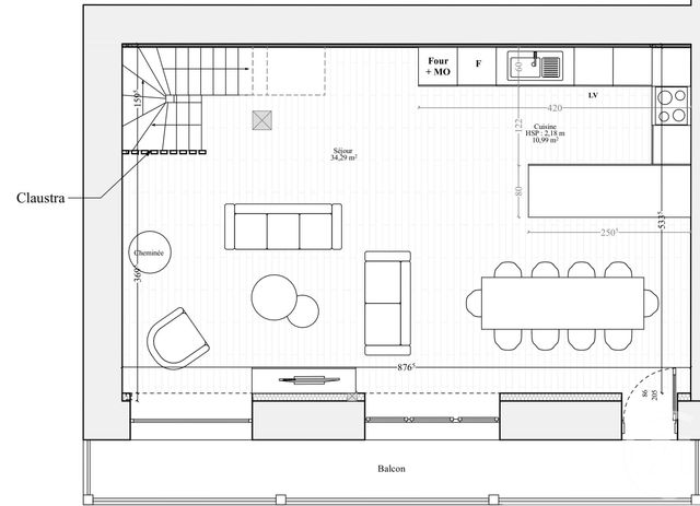 Appartement F4 &agrave; vendre - 4 pi&egrave;ces - 117 m2 - Chamonix Mont Blanc - 74 - RHONE-ALPES
