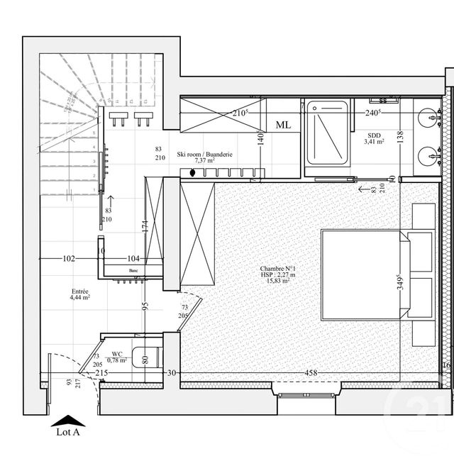 Appartement F4 &agrave; vendre - 4 pi&egrave;ces - 117 m2 - Chamonix Mont Blanc - 74 - RHONE-ALPES