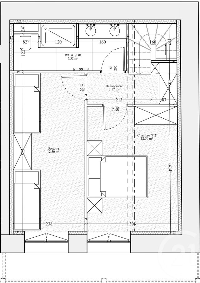Appartement F4 &agrave; vendre - 4 pi&egrave;ces - 111 m2 - Chamonix Mont Blanc - 74 - RHONE-ALPES