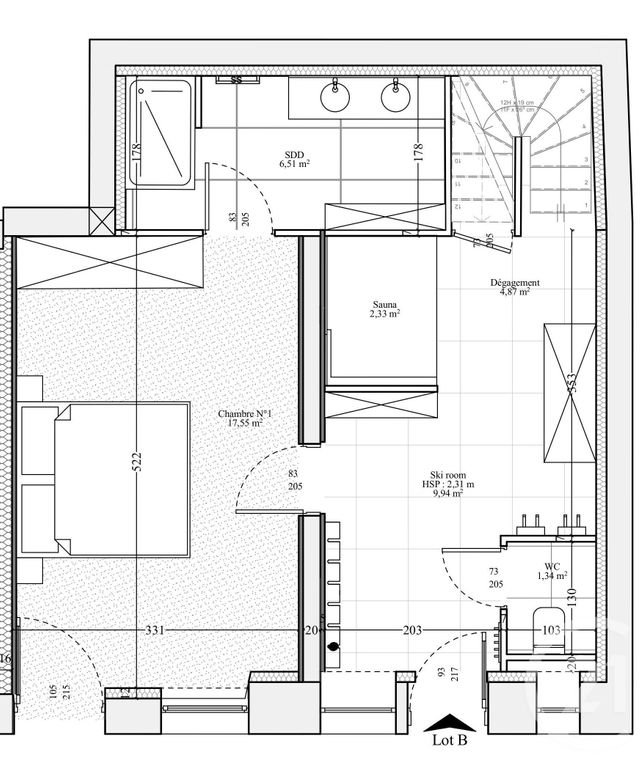 Appartement F4 &agrave; vendre - 4 pi&egrave;ces - 111 m2 - Chamonix Mont Blanc - 74 - RHONE-ALPES
