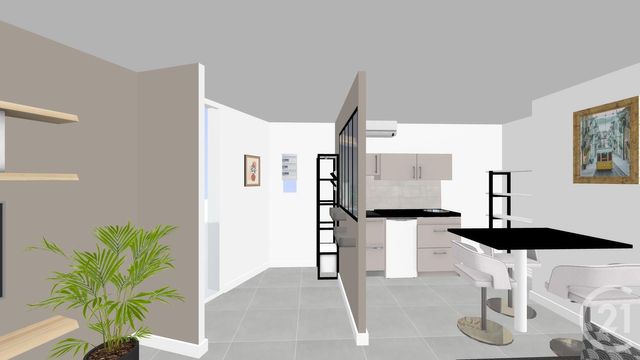 Appartement T1 à vendre - 1 pièce - 32 m2 - Nimes - 30 - LANGUEDOC-ROUSSILLON