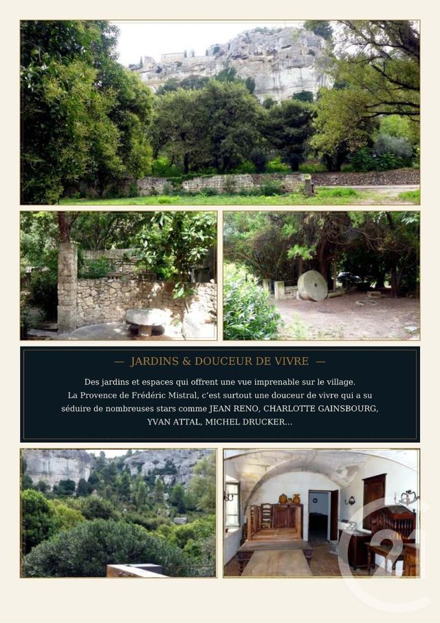 Maison &agrave; vendre - 15 pi&egrave;ces - 650 m2 - Les Baux De Provence - 13 - PROVENCE-ALPES-COTE-D-AZUR