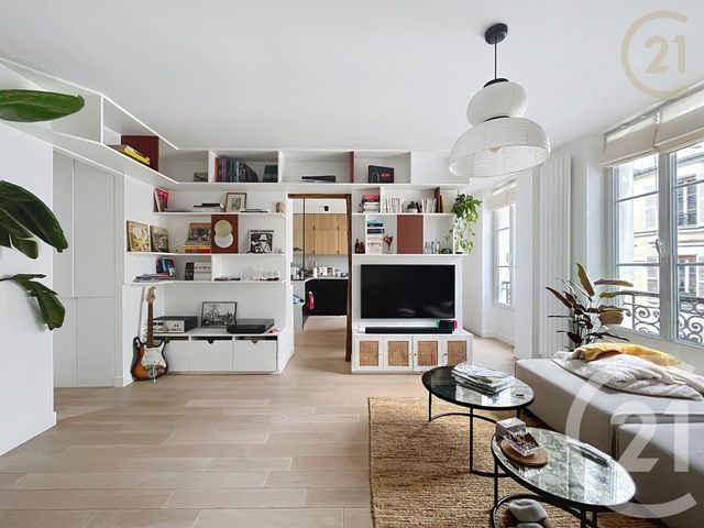 Appartement F4 &agrave; vendre - 3 pi&egrave;ces - 63 m2 - Paris - 75018 - ILE-DE-FRANCE