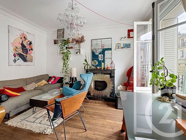 Appartement F2 à vendre - 2 pièces - 36 m2 - Paris - 75018 - ILE-DE-FRANCE
