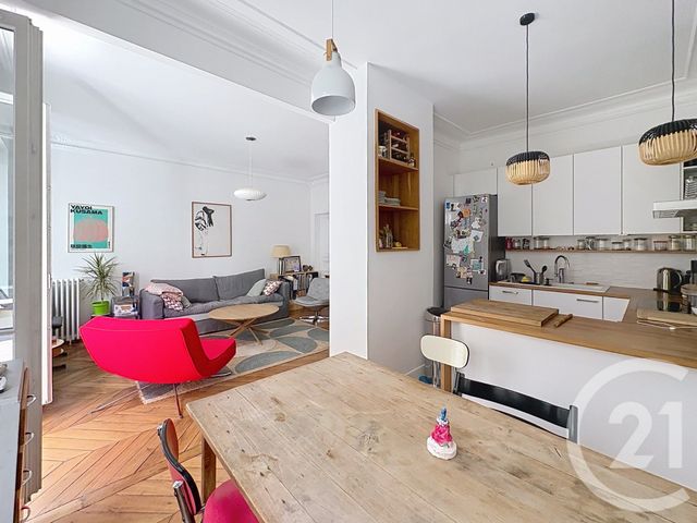 Appartement &agrave; vendre - 4 pi&egrave;ces - 77 m2 - Paris - 75018 - ILE-DE-FRANCE