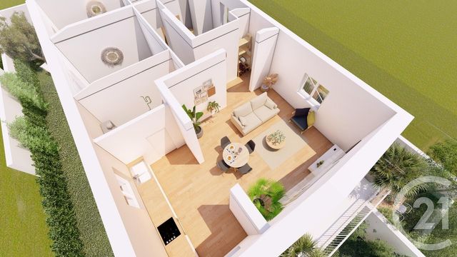 Appartement F4 à vendre - 4 pièces - 85 m2 - Brignoles - 83 - PROVENCE-ALPES-COTE-D-AZUR