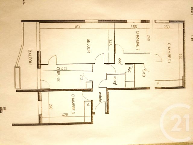 Appartement F4 &agrave; vendre - 4 pi&egrave;ces - 89 m2 - Limoges - 87 - LIMOUSIN