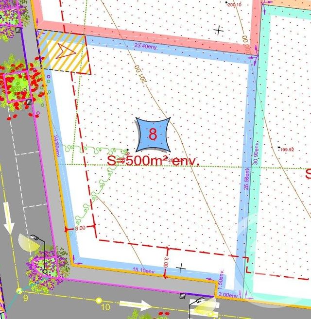 Terrain &agrave; vendre - 500 m2 - Jayat - 01 - RHONE-ALPES