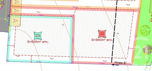 Terrain &agrave; vendre - 840 m2 - Jayat - 01 - RHONE-ALPES